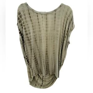 NWT Hayden Tie Dye Tunic Hi Low Top
